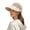 Beige, variant on Knitted Breathable Wide Brim Sun Hat Casual Daily Party Home Beret for Spring Summer Autumn