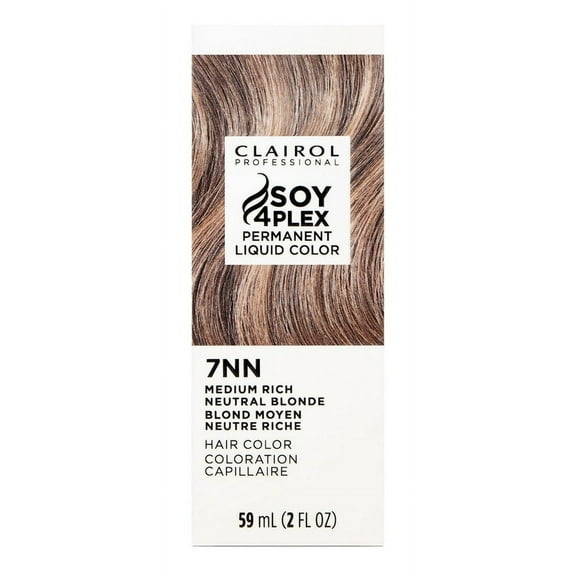 Clairol Professional Permanent 7NN Gray Buster Rich Neutral Blonde 2oz (Pack of 2)