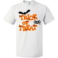 thumbnail image 3 of Inktastic Halloween Trick-or-Treat with Spider and Bats T-Shirt, 3 of 5