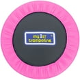 thumbnail image 5 of Sportspower My 1st Trampoline 36" Indoor/Outdoor Mini Rebounder Trampoline with No-Gap Padded Cover, for Toddlers & Kids Aged 3 to 10, Max Weight Capacity 220 LBS - PINK, 5 of 6