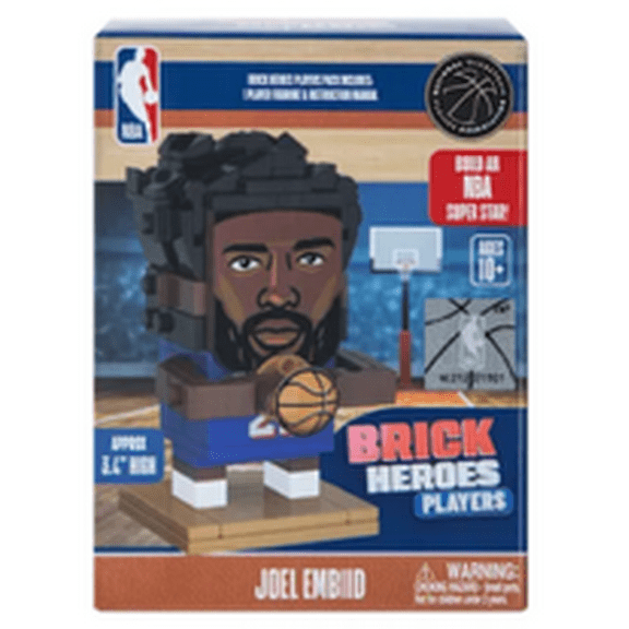 Brick Hero's Player's Joel Embiid 3.4" Tall Figurine
