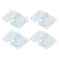 thumbnail image 4 of Sonew 4PCS Support de Rail de Lit Ferrures de Rail de Lit en Acier Inoxydable Robustes pour Lit OCH, 4 of 8