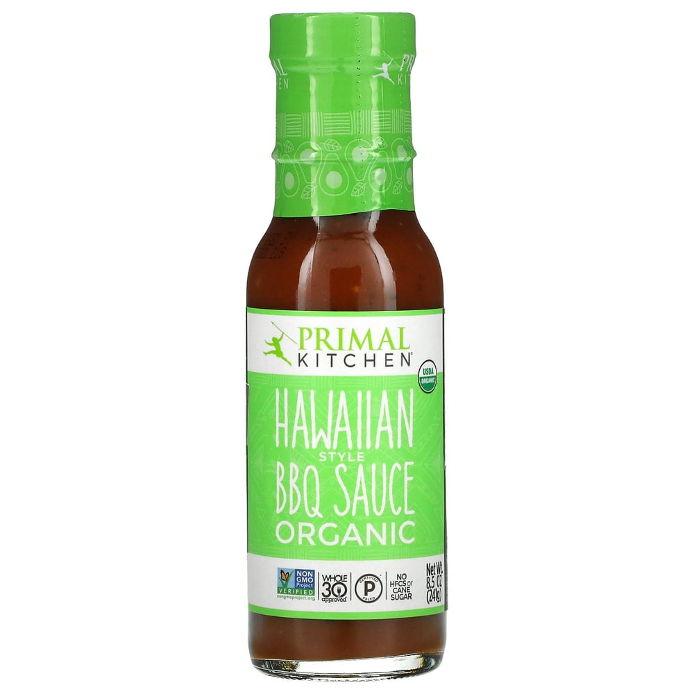 Primal Kitchen Organic BBQ Sauce Hawaiian Style 8.5 oz. Walmart