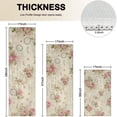 thumbnail image 4 of Pioneer Flower Floral Print Pattern Kitchen Rugs Sets Of 3,Kitchen Runner Rugs Non Skid Washable,Decorative Kitchen Floor Mats for Kitchen,Sink,Laundry,17"x30"+ 17"x47" + 17"x59", 4 of 6