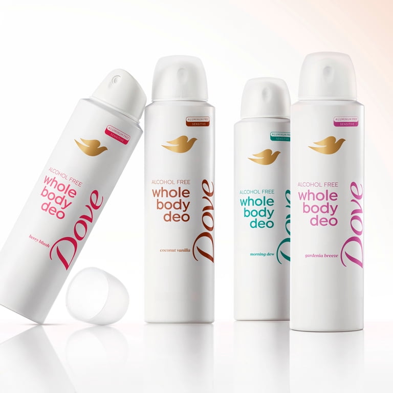 Dove, Deodorant Spray, Whole Body Coconut Vanilla, 4 oz