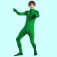 thumbnail image 6 of Mercatoo Kids Full Body Unitard 𝗢ne-Piece Long Sleeve Footed Jumpsuit Turtleneck Stretchy Leotard Gymnastics Catsuit, 6 of 6