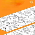 thumbnail image 3 of Rollo De Dibujo ORLANTHA Papel 30 * 90cm Graffiti Scroll Juguetes Diy Color Pegajoso Juego Para Colorear, 3 of 4