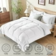 thumbnail image 3 of CIVETET 2-Piece Twin/Twin XL Comforter Set - All-Season Down Alternative Bedding Bundle with Pillow Sham, Premium Soft Bedding Set Machine Washable, 3 of 13