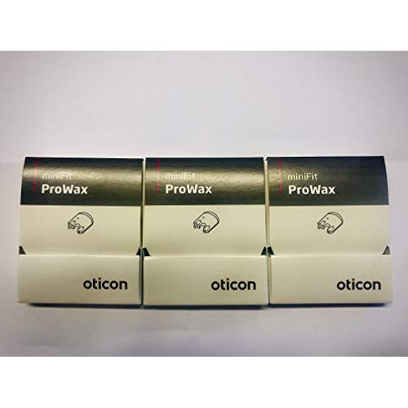 Filtres de Cire de Remplacement Authentiques Oticon ProWax MiniFit (3 Paquets - 18 Filtres)