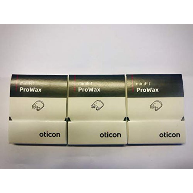 Filtres de Cire de Remplacement Authentiques Oticon ProWax MiniFit (3 Paquets - 18 Filtres)