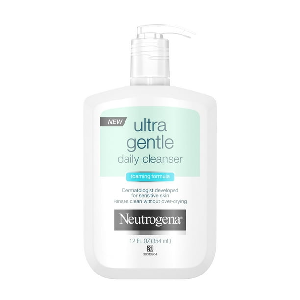 Neutrogena Ultra Gentle Daily Face Wash for Sensitive Skin, OilFree