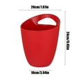 thumbnail image 3 of Limited Time Deal karymi Summer Ice Bucket Plastic Ice Bucket Beer Bucket Slanted Ice Bucket Champagne Bucket Ice Wine Bucket Ice Granule Bucket Summer Clearance Mens Gifts Sports and Outdoors, 3 of 6