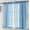 Light Blue, variant on Yellow Sheer Window Rod Pocket Curtain Set 90" Inches Long (2 Panels)