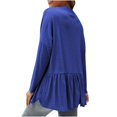 thumbnail image 3 of MeetoTime Women's Lightweight Long Sleeve Cardigan Fall Button Down Coat Outerwear 2024 Clothes, 3 of 3