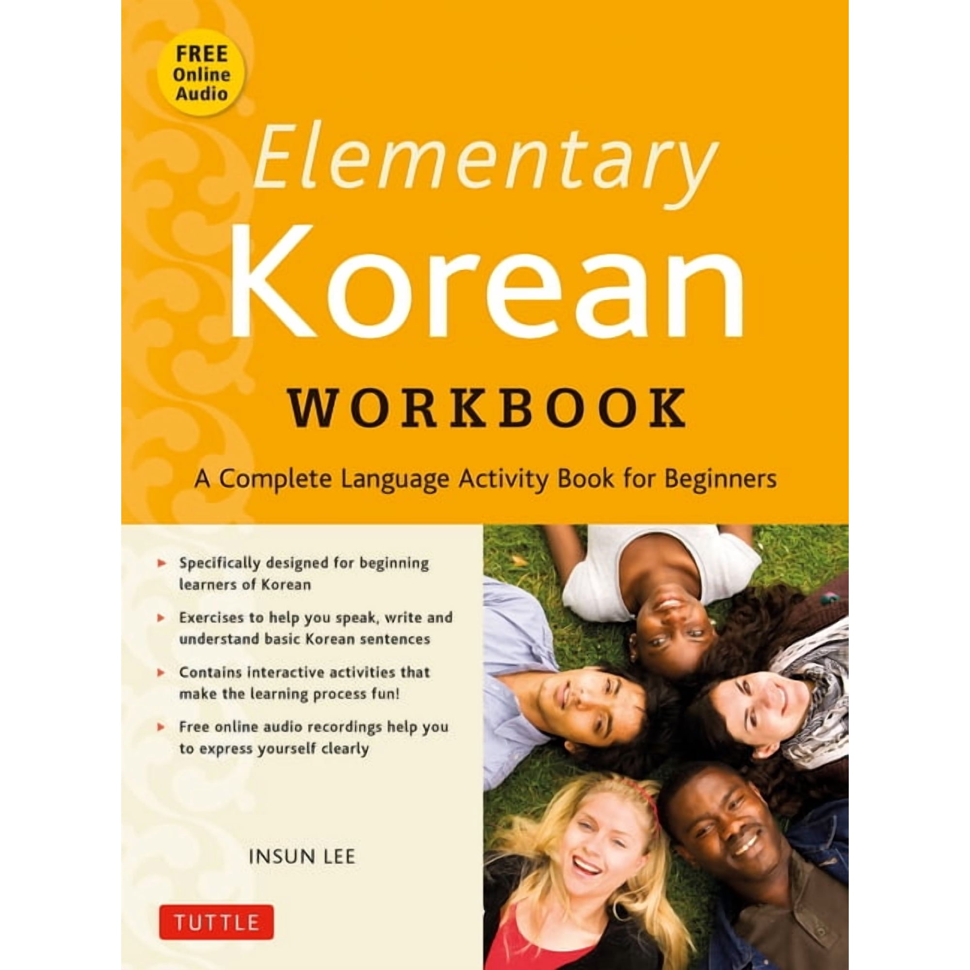 Elementary Korean Workbook: A Complete Language Activity Book for Beginners (Free Online Audi), (Paperback)