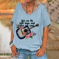 thumbnail image 2 of Summer Tops for Women Over 50 Tie Front Plus Size Shirts for Women 3X Buy Again My Orders, 2 of 4