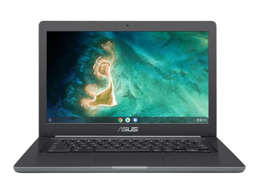 ASUS Chromebook C204EE YZ02 - 180-degree hinge design - Intel Celeron N4020  / 1.1 GHz - Chrome OS - UHD Graphics 600 - 4 GB RAM - 32 GB eMMC - 11.6