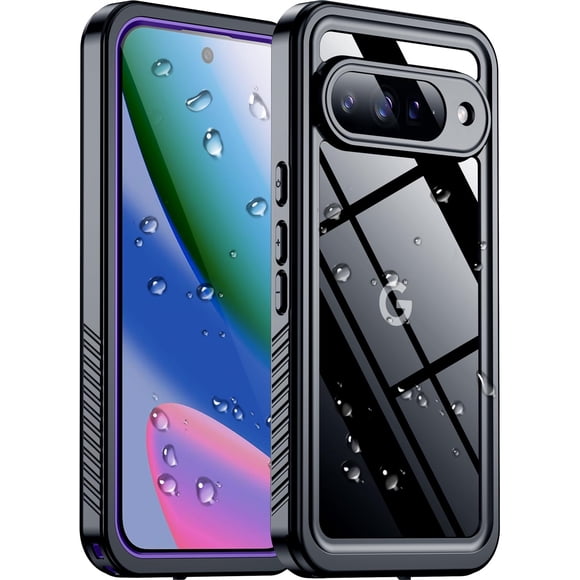 Funda de teléfono SPIDERCASE para Google Pixel 10 a prueba de agua, color morado