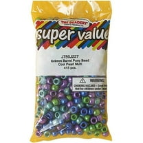 The Beadery Pony Beads 6x9mm, 415-Pack