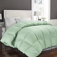 thumbnail image 2 of Blue Ridge Home Fashions, Inc. 1000 Thread Count Solid White Full-Queen in Sage Color Down/Down Down/Down Blend Comforter,, 2 of 3