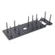 thumbnail image 2 of Expandable Kitchen Drawer Organizer Peg Board with Bottom Anti Slip Pad and 12 pegs Telescopic Board New, 2 of 4