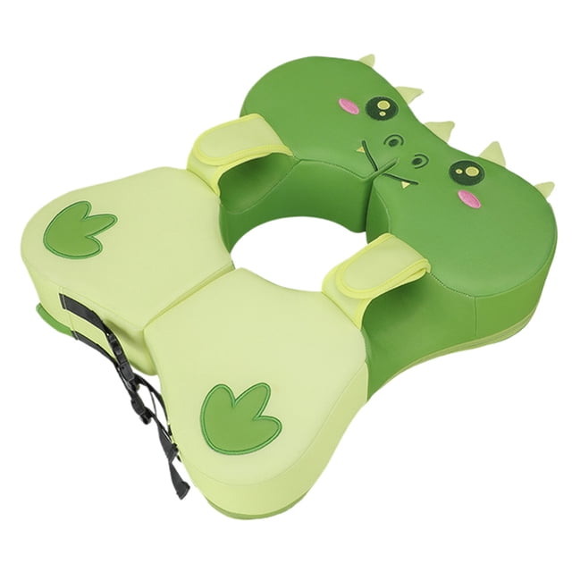 Flotador de natación para bebé, anillo de natación de cintura no inflable para edades de 6 a 36 meses (verde)