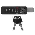 thumbnail image 1 of Shisuyan 1 Set Cabinet Security Lock Combination Password Lock Electric Box Coded Lock Safe Box Lock, 1 of 8