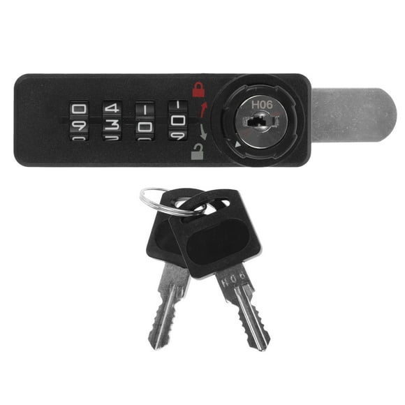 1 Set Cabinet Security Lock Combination Password Lock Electric Box Coded Lock Safe Box Lock