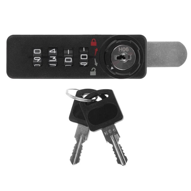 1 Set Cabinet Security Lock Combination Password Lock Electric Box Coded Lock Safe Box Lock