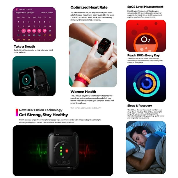 Zeblaze store waterproof smartwatch