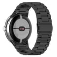 thumbnail image 3 of Bracelet de Montre en Acier Inoxydable 45MM Design Triple Perles Classique pour Tout Poignet, 3 of 5