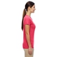 thumbnail image 2 of Womens 5.3 oz. Heavy Cotton Missy Fit T-Shirt 5 Pack, 2 of 2