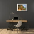 thumbnail image 3 of Borelli, Guido 24x19 White Modern Wood Framed Museum Art Print Titled - Le Colonne e I fiori, 3 of 4