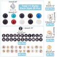 thumbnail image 2 of DIY Beads Jewelry Making Finding Kit Including Natural & Mixed Gemstone & Plastic & Seed & Rhinestone Spacer Beads Mixed Color 618Pcs/box, 2 of 6