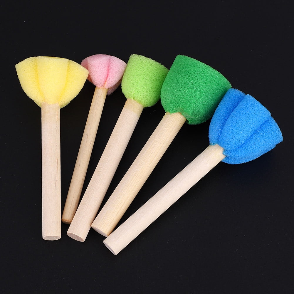 Uds Pinceles de Espuma Pinceles de Esponja Pincel de Esponja