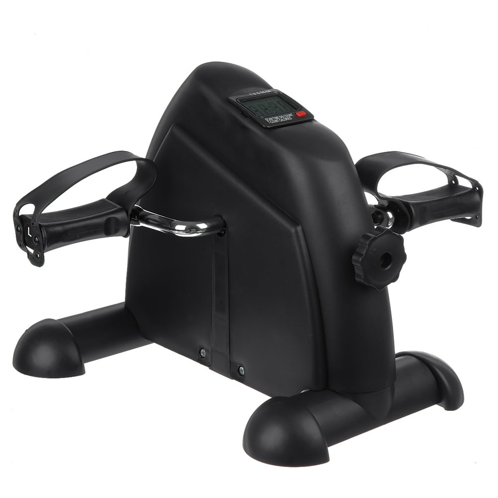 Pedal Stationary Bike Under Desk Exercise Bike Machine, with LCD