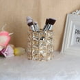 thumbnail image 5 of Makeup Brush Holder Organizer, Bling Makeup Tools Organizer, Eyeliners Eyebrow Pencil Container Cup, Round Cosmetics Brush Storage Container for Table, Dresser, Bathroom, Organization, 5 of 6