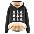 thumbnail image 1 of Sudadera con capucha de manga larga para mujer, informal, con capucha, para exteriores y chaquetas, a la moda, con estampado de blusa, sudadera de manga larga, abrigo con capucha para mujer, 1 of 2
