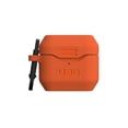 thumbnail image 3 of UAG Designed for AirPod Case Orange (3rd Generation, 2021) Durable Protective Soft-Touch Silicone with Detachable Carabiner, Standard Issue Series, 3 of 5