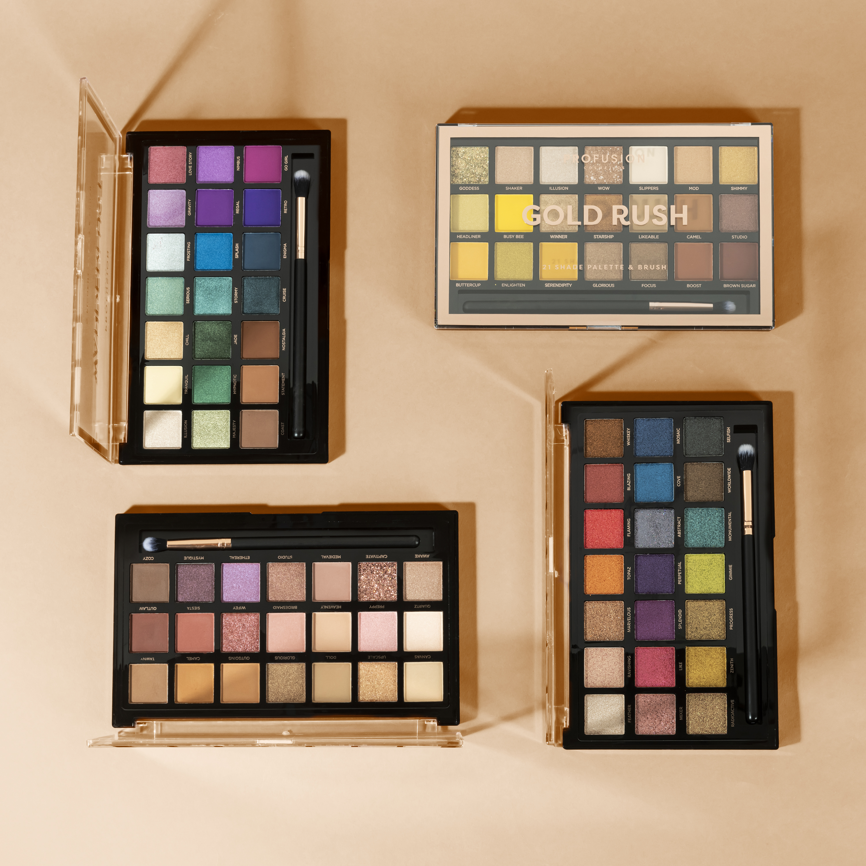 Profusion Cosmetics 21 Color Eyeshadow Palette photo 2