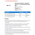 thumbnail image 2 of Front Inner Tie Rod End - Compatible with 2015 - 2021 Mercedes-Benz C300 AWD 2016 2017 2018 2019 2020, 2 of 2