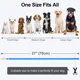 thumbnail image 4 of Collar luminoso para perro, collar fluorescente LED recargable, 8 colores, collar de seguridad ajustable de 3 modos para perros pequeños, grandes y medianos, azul, 4 of 5