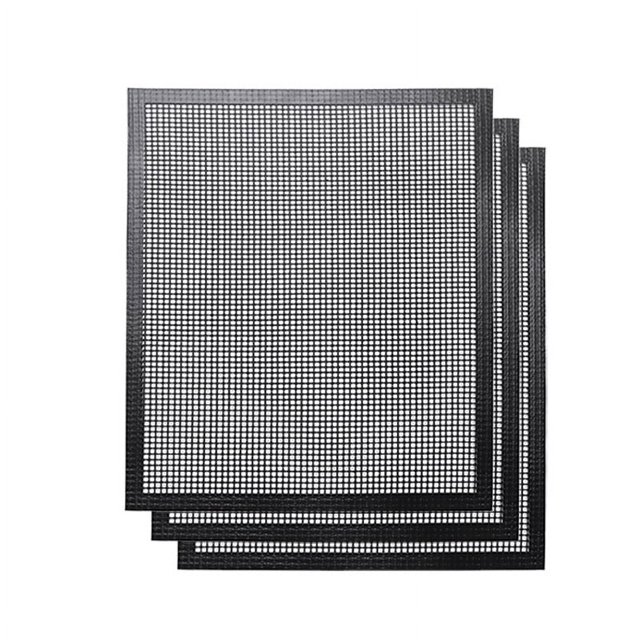 Jinsinto Cooking element for barbecue and plancha Teflon grill mat, non-stick cooking mats baked, - 3 pieces (40 x 33 cm)