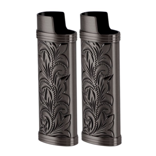 Vintage Style Lighter Case, Zinc Alloy Protective Lighter Cover With Secure Fit And Easy Access For Outdoor Camping Hiking