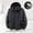 #0506-Black, variant on Men Lightweight Breathable Sun Protection Hooded Jacket Anti UV Quick Dry Fishing Hiking Outdoor Thin Windbreaker Coat Gift