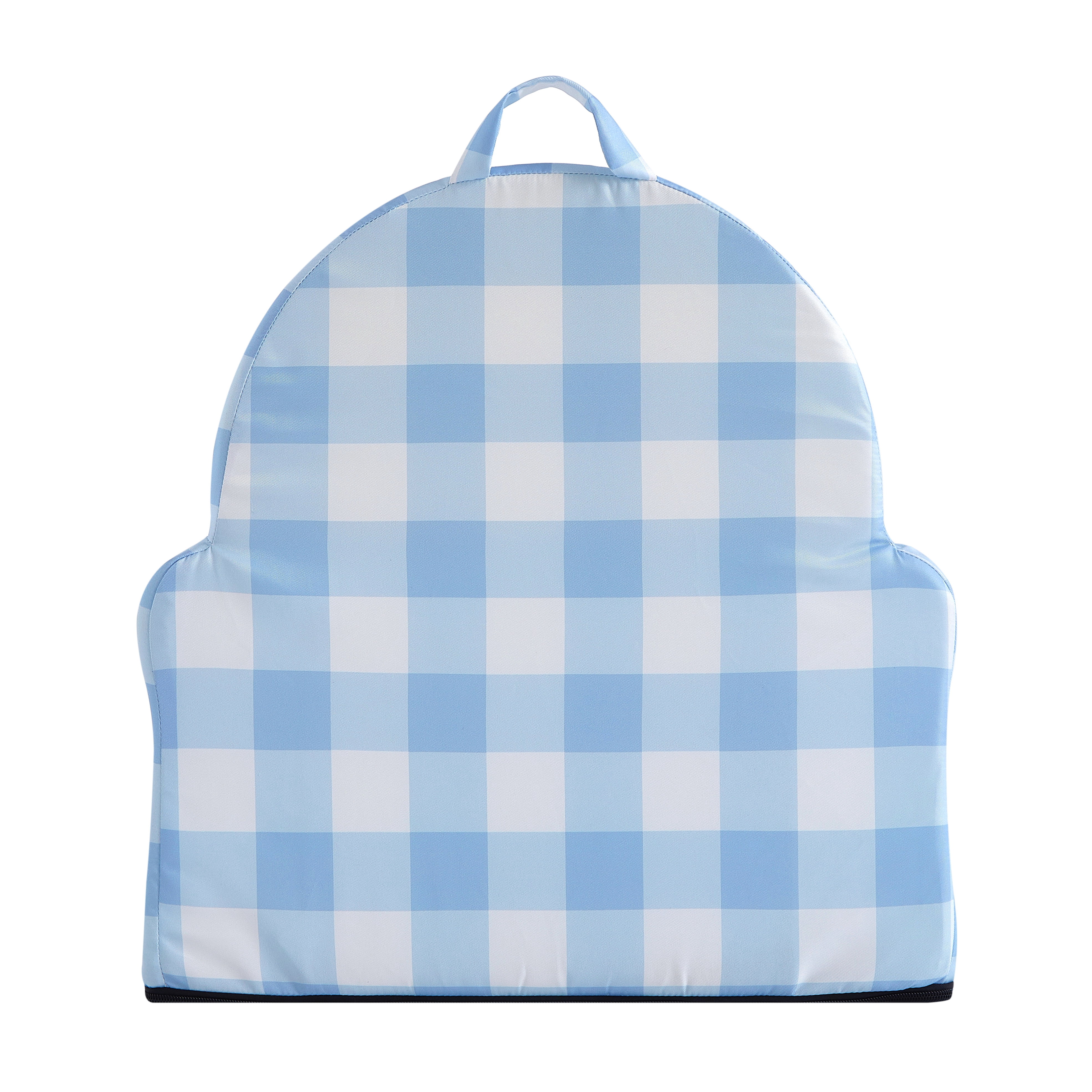 Little Next Toddler Blue Gingham Foam Chair