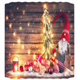 thumbnail image 2 of Rideau de Douche à Thème de Noël, Rideau de Bain en Polyester Imprimé, Décoration de Vacances, 2 of 10