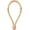Pink, variant on CALYX Rawhide Bosal | Hand Braided Rawhide for Horse Riding | Classic Stylish Design | Functional and Durable | Western Horse Bosal Standard Size | Turquoise