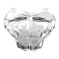 thumbnail image 1 of Tapa de inodoro con botón en forma de corazón, piezas sencillas para uñas largas, botón de presión para inodoro portátil, repuesto para baño Claro, 1 of 8