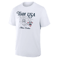 thumbnail image 2 of Men's White Team USA 2026 Winter Olympics United T-Shirt, 2 of 3
